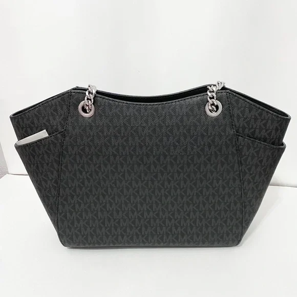 🆕☑️NEW☑️MK chain shoulder tote bag/shoulder bag🆕black - Picture 2 of 9